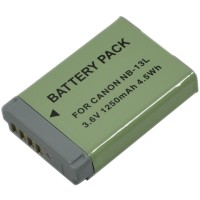 Battery for Canon NB-13L NB13L G7X Camera 1.25A 