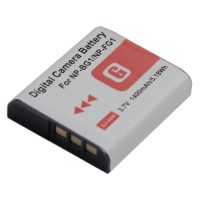Battery for NP-BG1 NP-FG1 DSC-W300 Camera